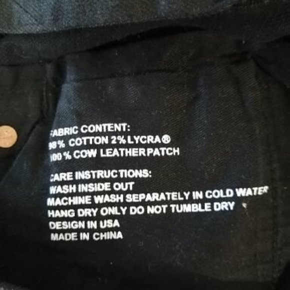 BNWT A. P. C Men's Pants Black Size W28×L42 - Picture 6 of 7